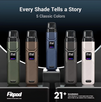 FITPOD O‑SHADOW SE 小煙主機｜30W大功率・兼容小蠻牛彈倉