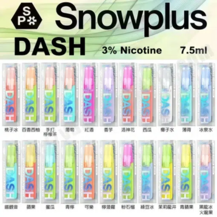 正品 Snowplus DASH 拋棄式電子煙｜鴨嘴獸一次性煙桿